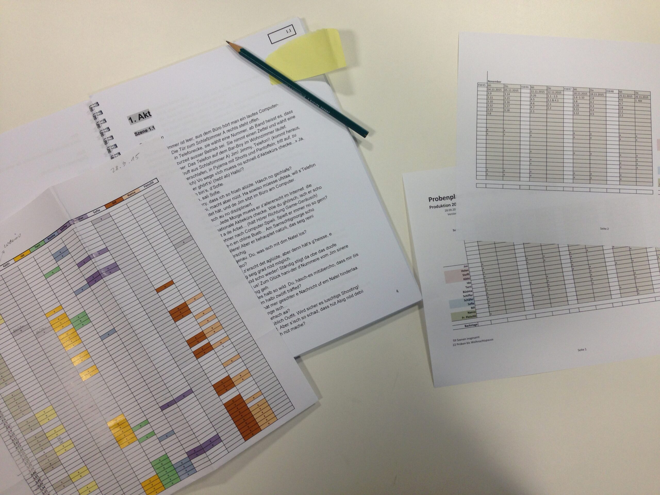 Alles bereit? Dinner mit Chaos, Theater Witikon 