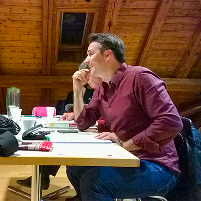 Probenarbeit an Dinner mit Chaos, Theater Witikon, Zürich