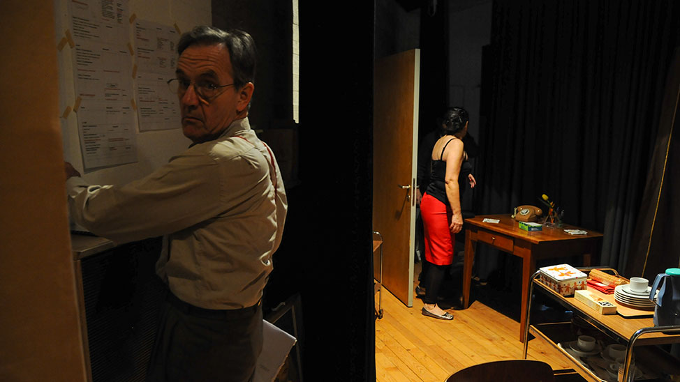 La Barcararolle - vor der Aufführung - Amateurtheater