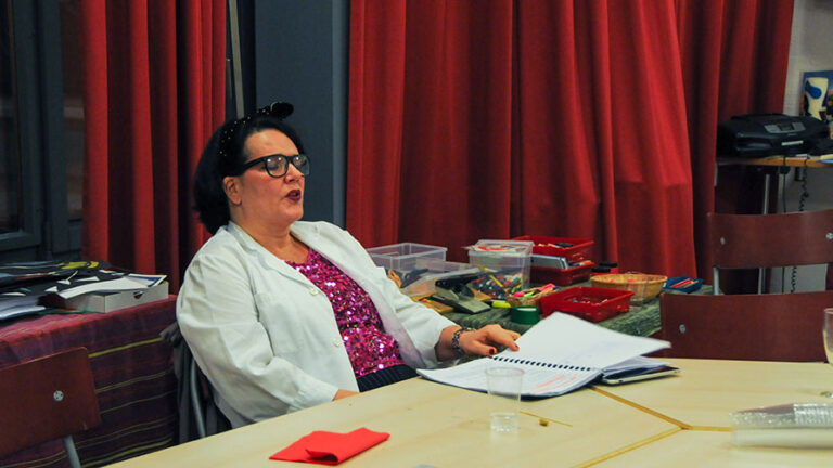 Textlernen im Amateurtheater - verschiedene Tricks helfen. © Theatralisch.ch